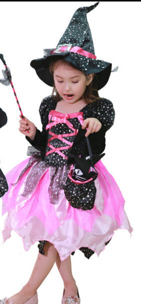 Children's Costume For Halloween Party Baby Girls Halloween Witch Costume Children Cosplay