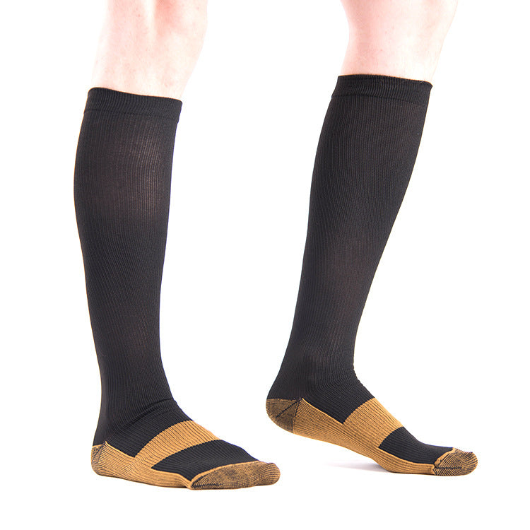 Nylon compression stockings