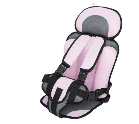 Non-safety seat increased cushion portable car safety seat cushion