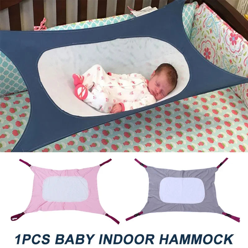 Baby Hammock Newborn Hammock Swing Folding Infant Crib Safety Nursery