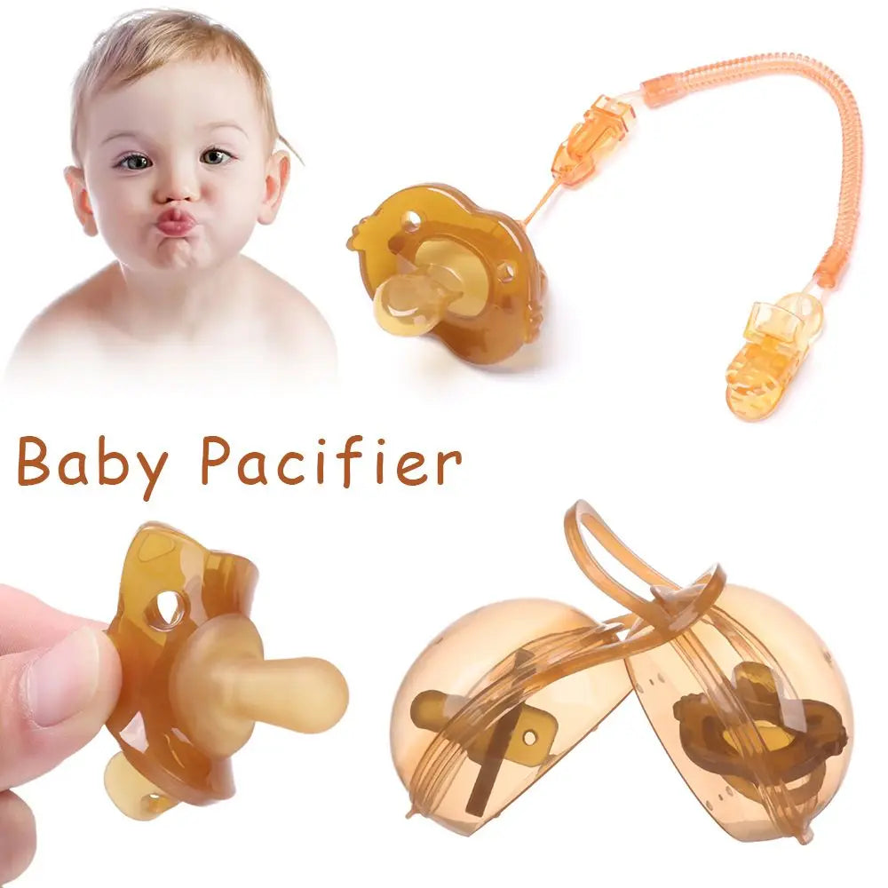 Silicone Baby Pacifier Safety Soothing Play Mouth Chew Toy Newborn