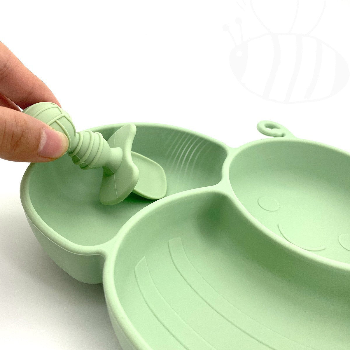 Silicone Baby Tableware Eat Learning